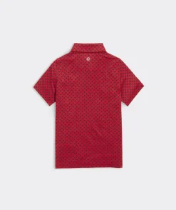 Boys' Printed Sankaty Polo