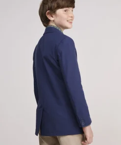 Boys' Stretch Cotton Blackwatch Blazer (8-18)
