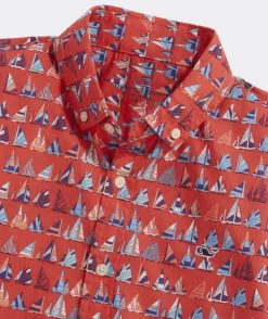 Boys' Stretch Flannel Check Shirt