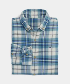 Boys' Stretch Flannel Check Shirt