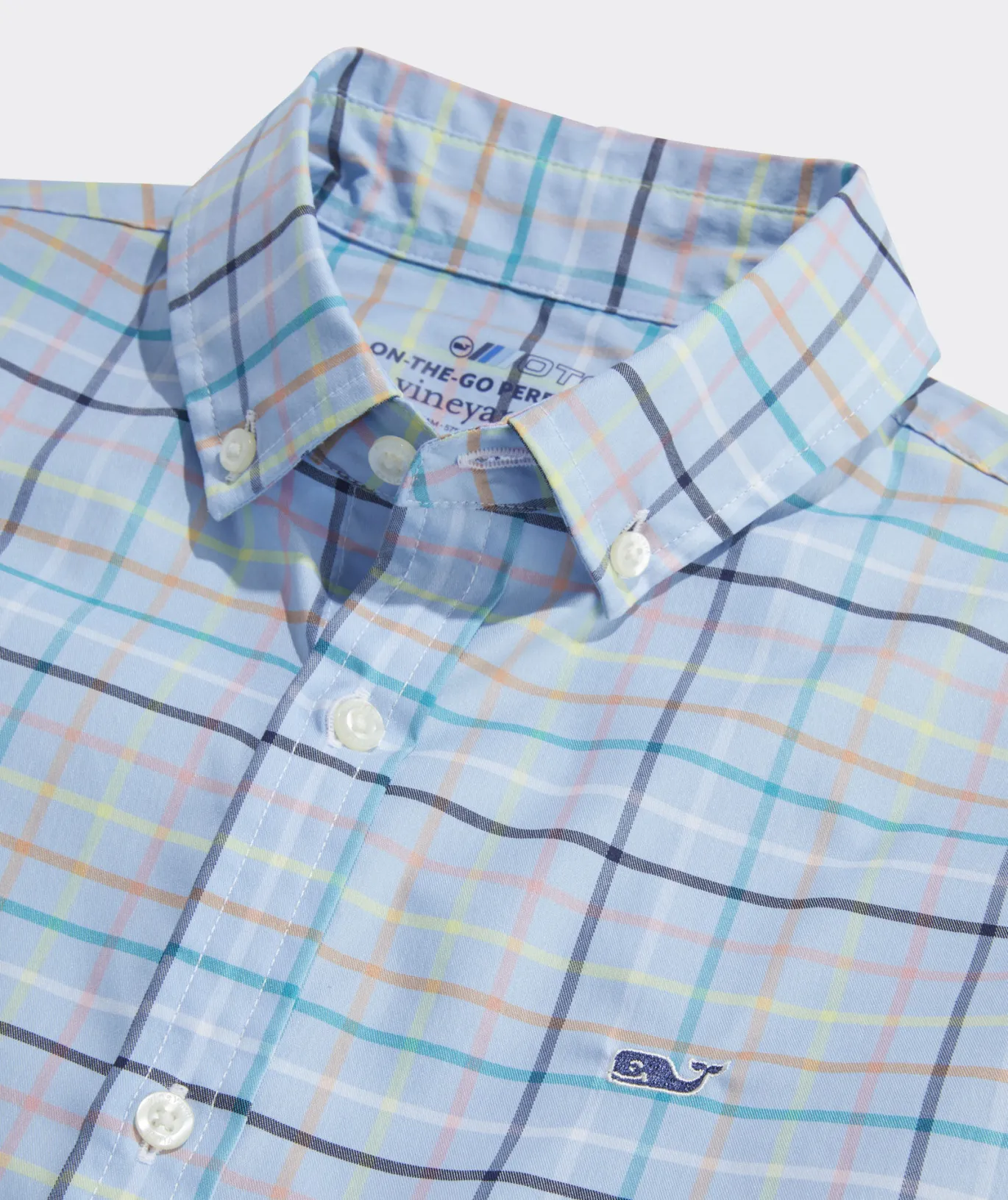 Boys' Stretch Flannel Plaid Shirt