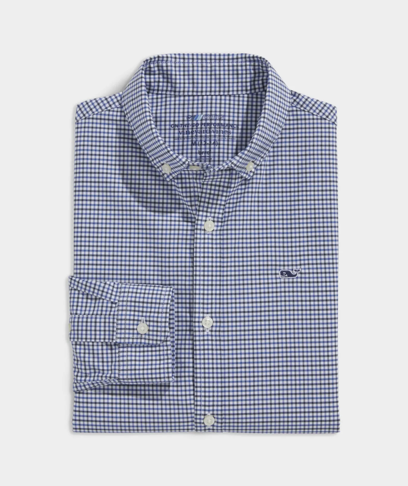 Boys' Stretch Flannel Plaid Shirt