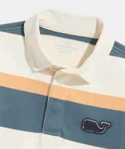 Boys' Stripe Rugby Shirt