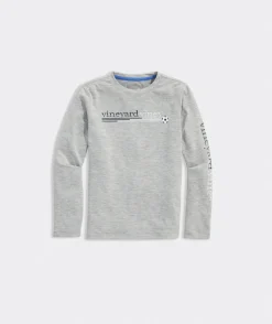 Boys' Turkey Whale Long-Sleeve Pocket Tee