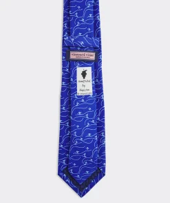 Boys' Vineyard Whale Printed Tie