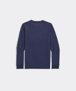 Boys' Watercolor Nutcracker Long-Sleeve Pocket Tee