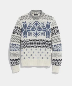 Breton Stripe Mockneck Sweater