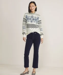 Breton Stripe Mockneck Sweater