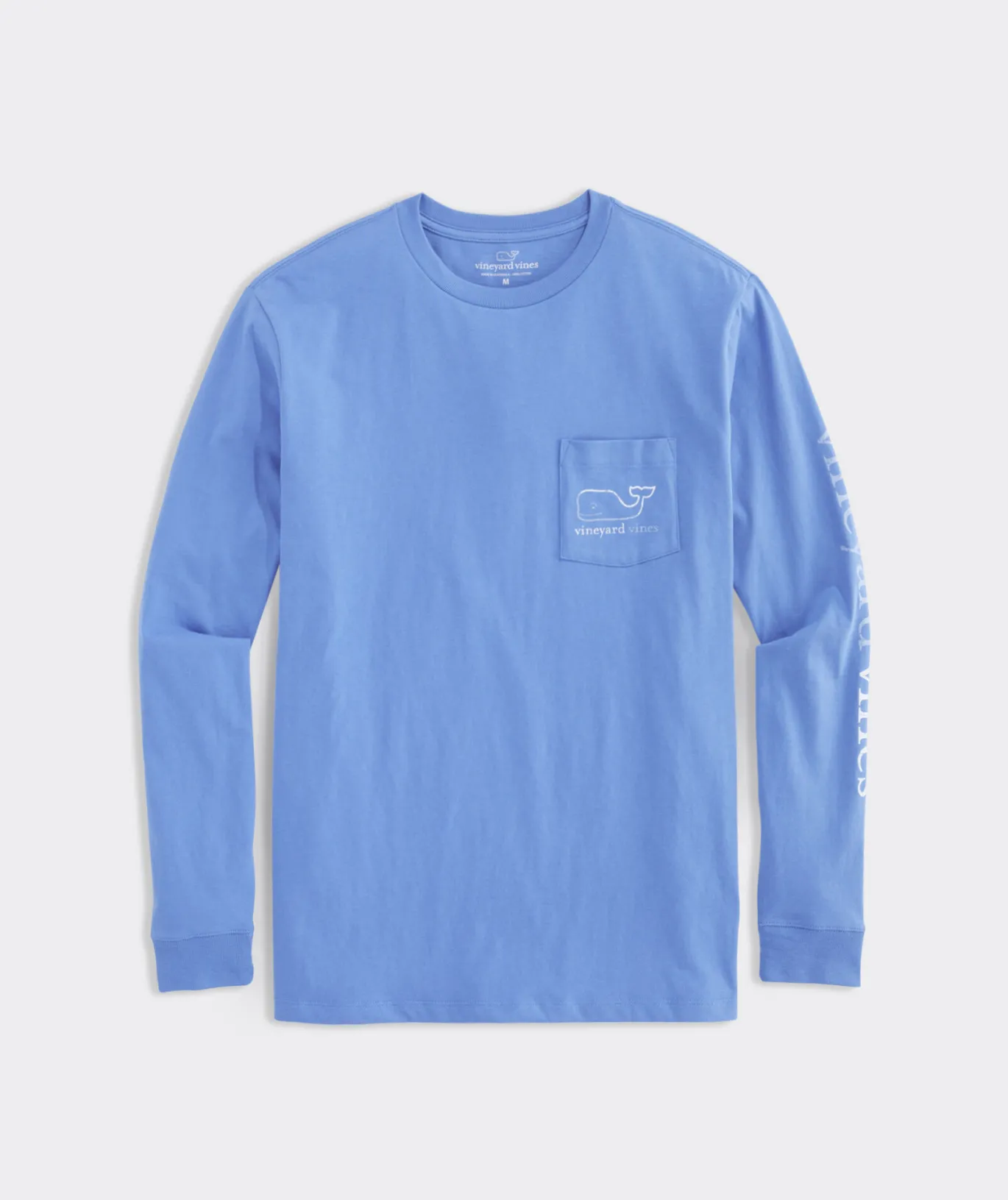 Burgee Vintage Whale Long-Sleeve Pocket Tee