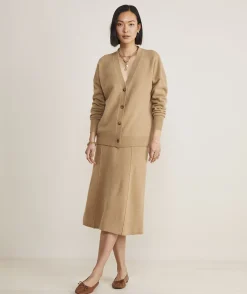 Cashmere Classic Cable Crewneck Sweater