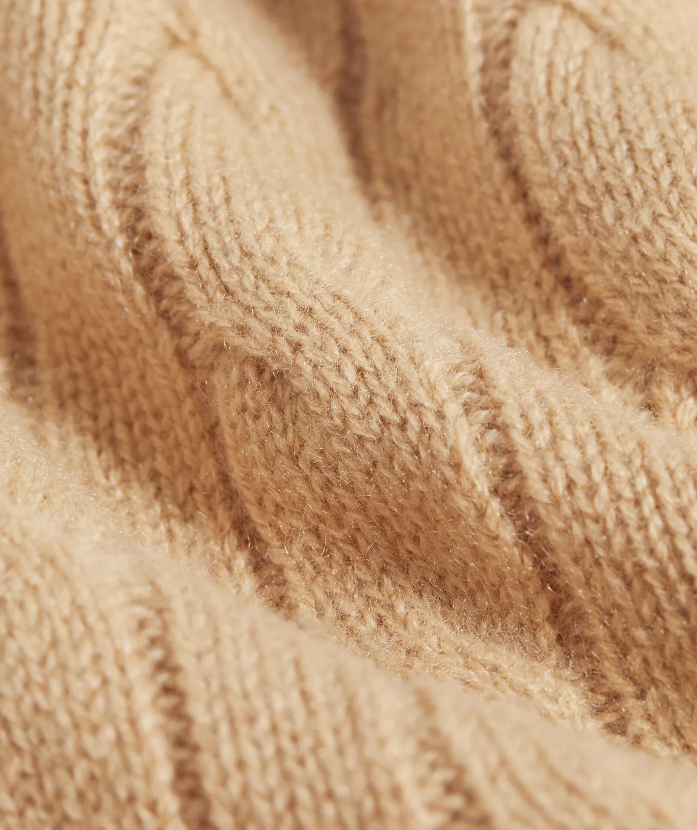 Cashmere Classic Cable Crewneck Sweater