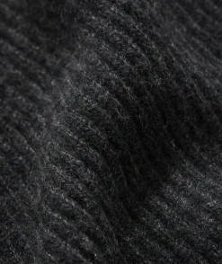 Cashmere Fisherman Rib Quarter-Zip Sweater
