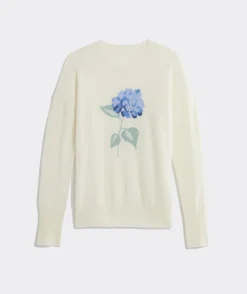 Cashmere Shine Stripe Polo Sweater