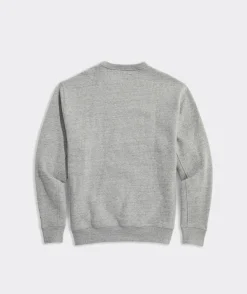 Clean Fleece Embroidered Crewneck