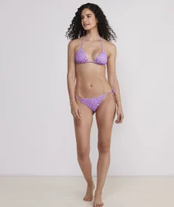 Colorblock Coverstitch Bikini Top