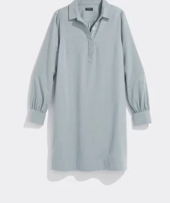 Cord Popover Dress
