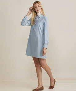 Cord Popover Dress