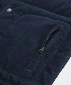 Corduroy Blackwatch Puffer Vest