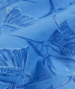 Cotton Short-Sleeve Sailfish Shirt