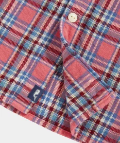 Cotton Twill Plaid Shirt