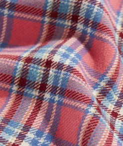 Cotton Twill Plaid Shirt
