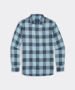 Cotton Twill Plaid Shirt