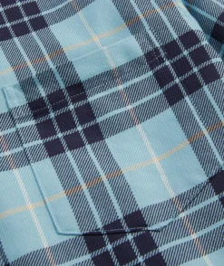 Cotton Twill Plaid Shirt