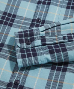 Cotton Twill Plaid Shirt