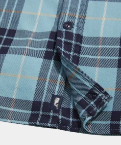 Cotton Twill Plaid Shirt