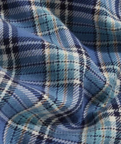 Cotton Twill Plaid Shirt