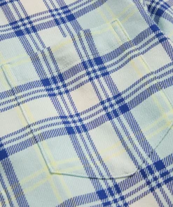 Cotton Twill Plaid Shirt