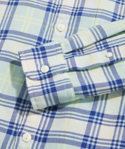 Cotton Twill Plaid Shirt
