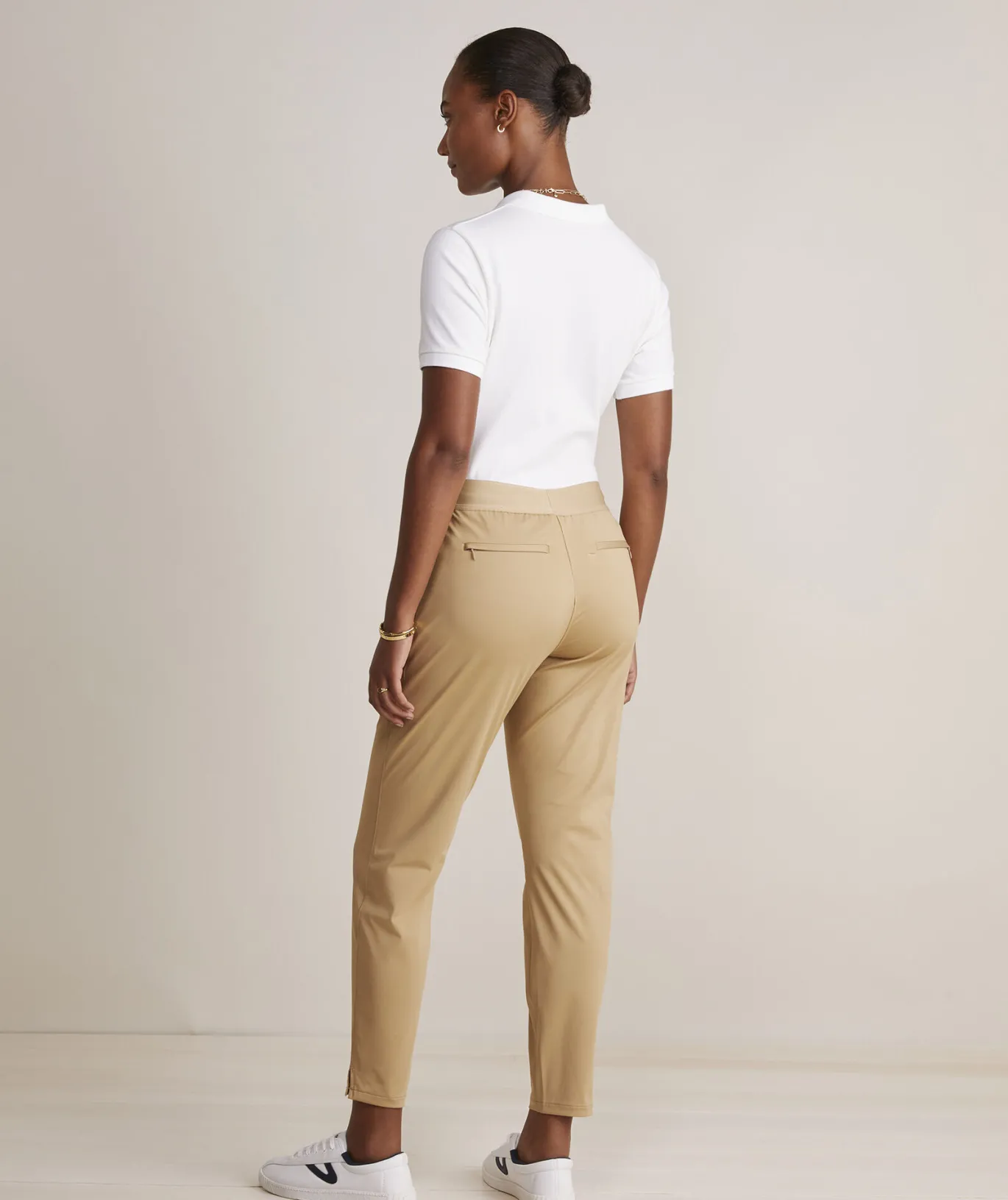 Crop Flare Ponte Pants