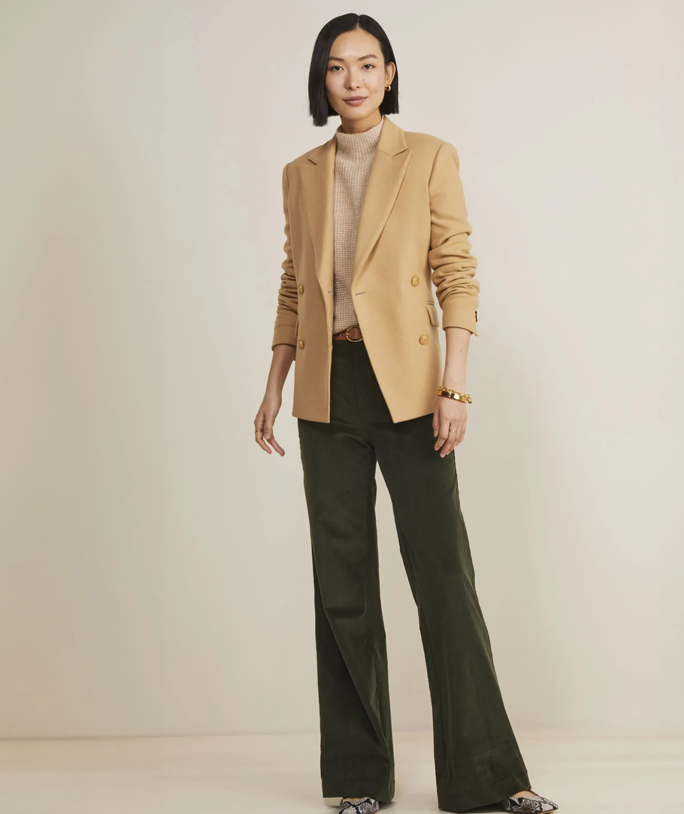 Cropped Trench Coat
