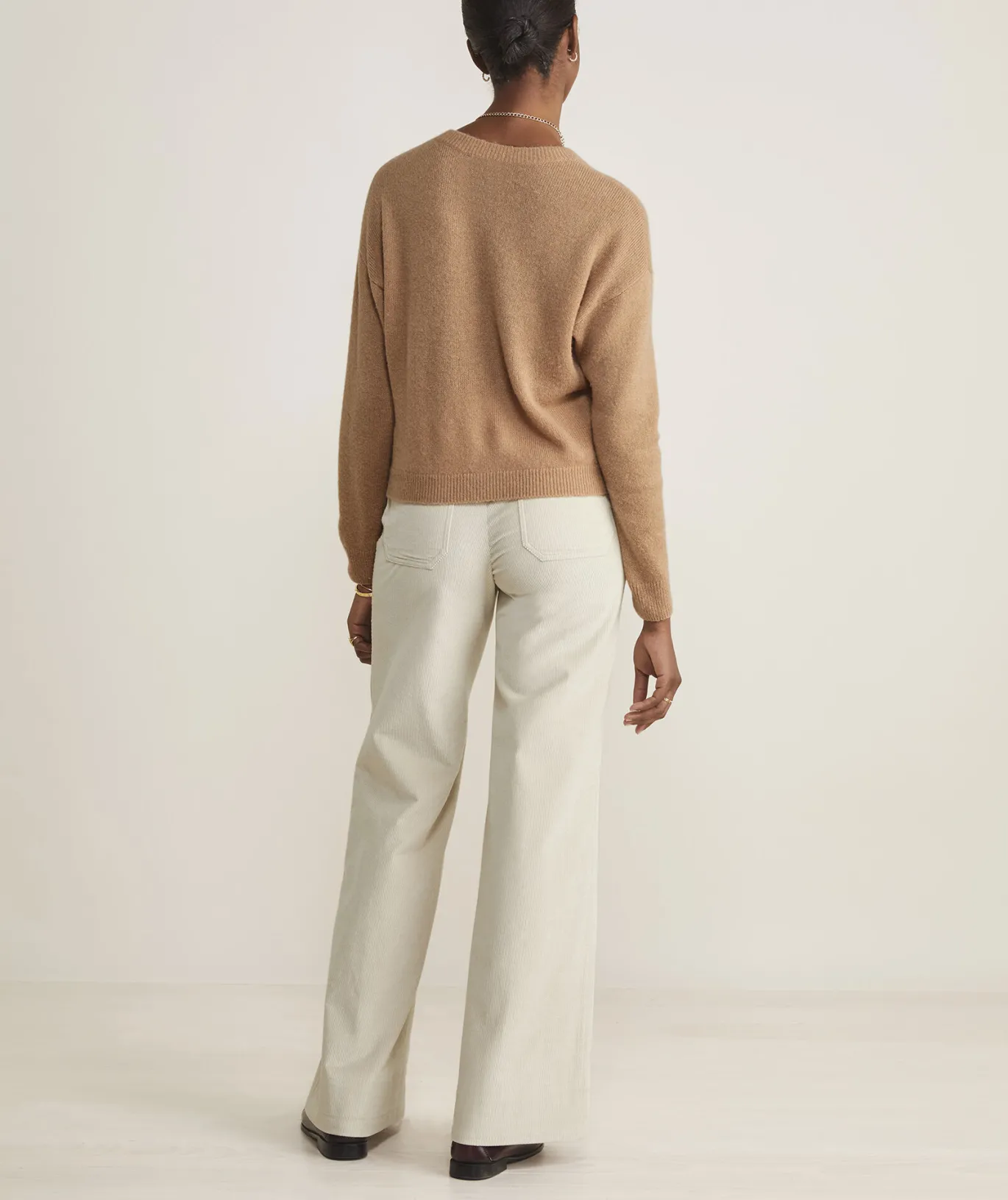 Diamond Pointelle Seaspun Cashmere Sweater