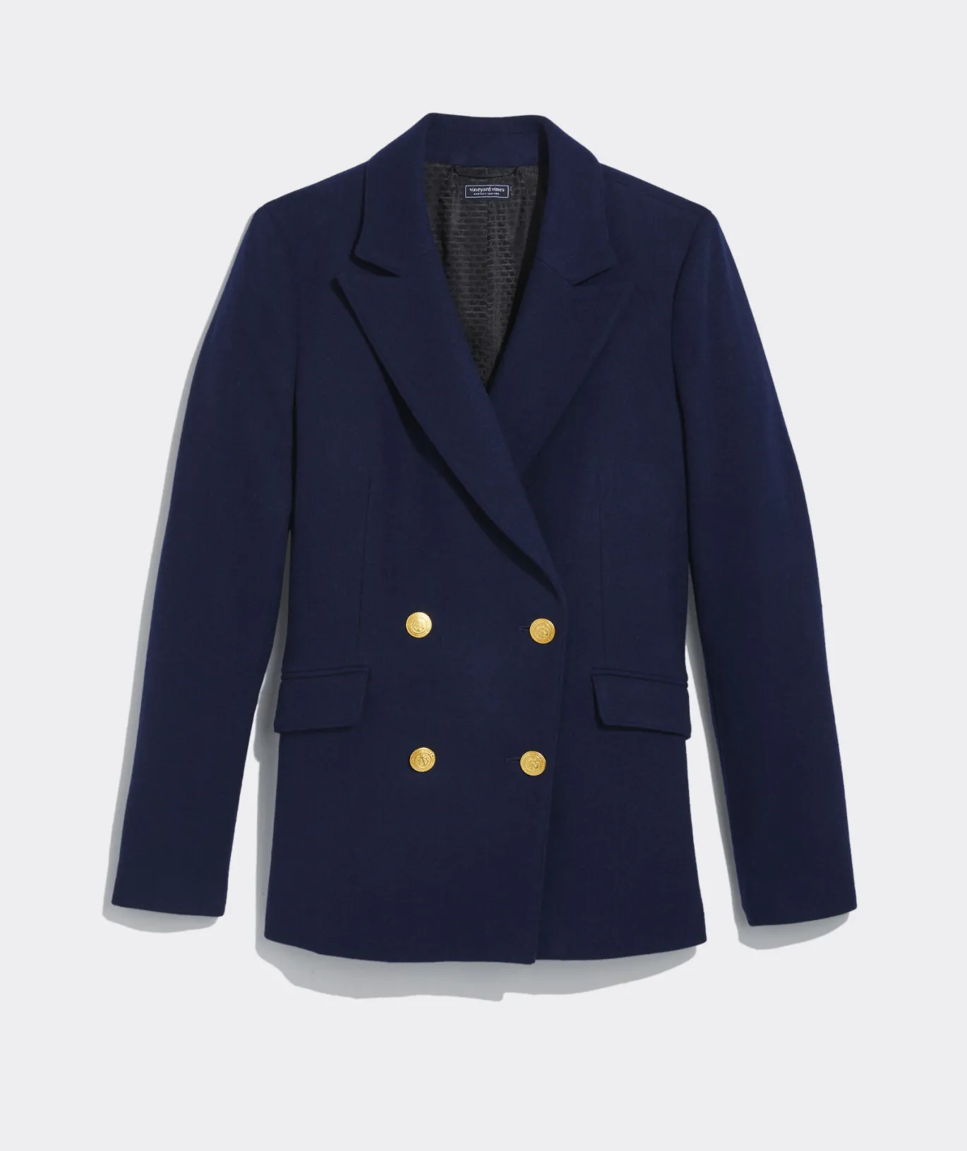 Double Breasted Wool Blazer