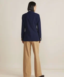 Double Breasted Wool Blazer