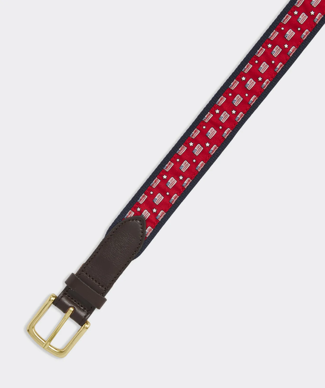 Flag & Stars Canvas Club Belt