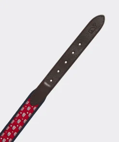 Flag & Stars Canvas Club Belt