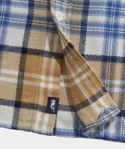 Flannel Plaid Herringbone Workshirt