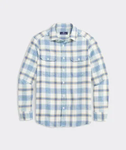 Flannel Plaid Herringbone Workshirt