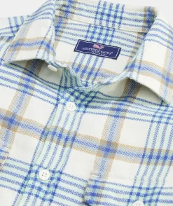 Flannel Plaid Herringbone Workshirt
