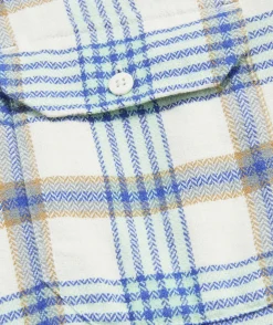Flannel Plaid Herringbone Workshirt