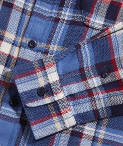 Flannel Plaid Herringbone Workshirt