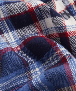 Flannel Plaid Herringbone Workshirt