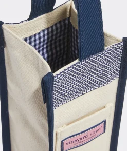 Flecked Canvas Bucket Bag