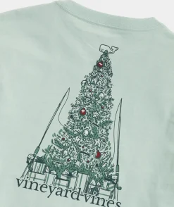 Fly Christmas Tree Long-Sleeve Tee