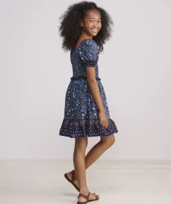 Girls' Cord Popover Dress