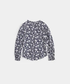 Girls' Eyelet Drop-Waist Dress