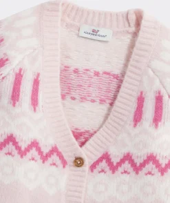 Girls' Fair Isle Crewneck Sweater